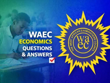 WAEC Economics 2026 Questions And Answers