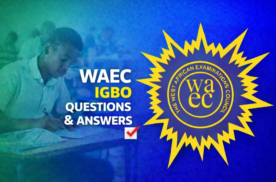 WAEC Igbo 2026 Questions And Answers