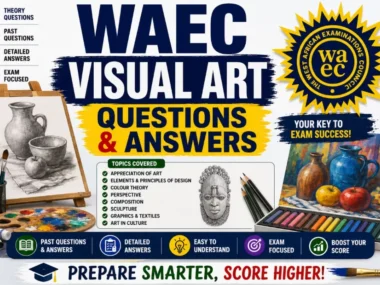 WAEC Visual Art 2026 Questions And Answers