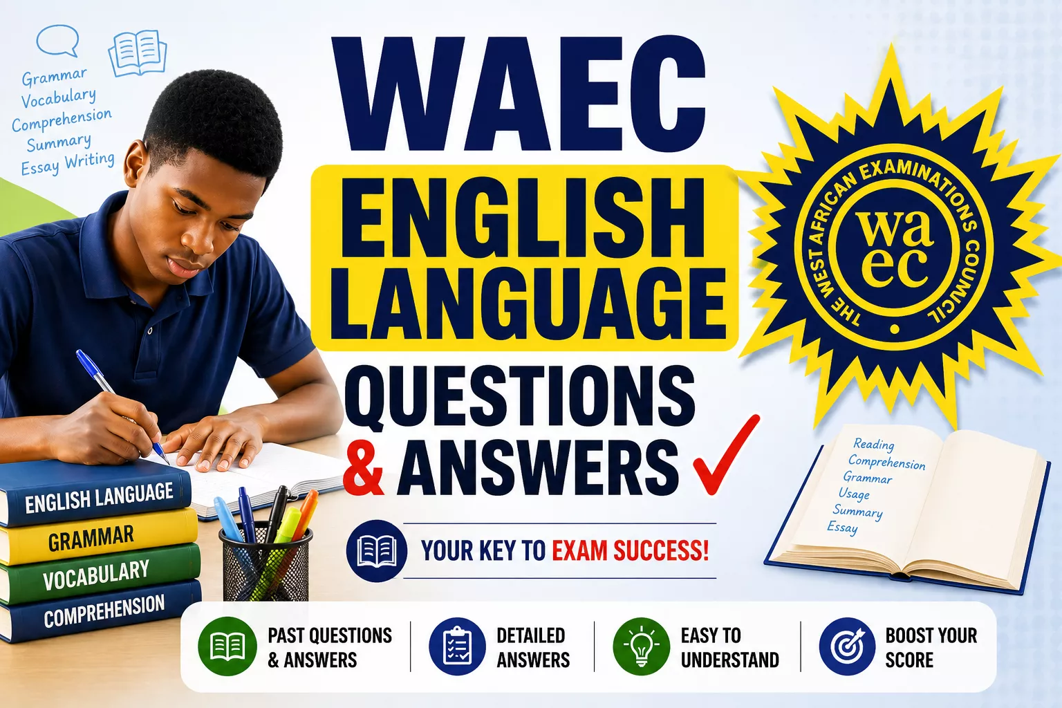 WAEC English Language 2026 Questions And Answers