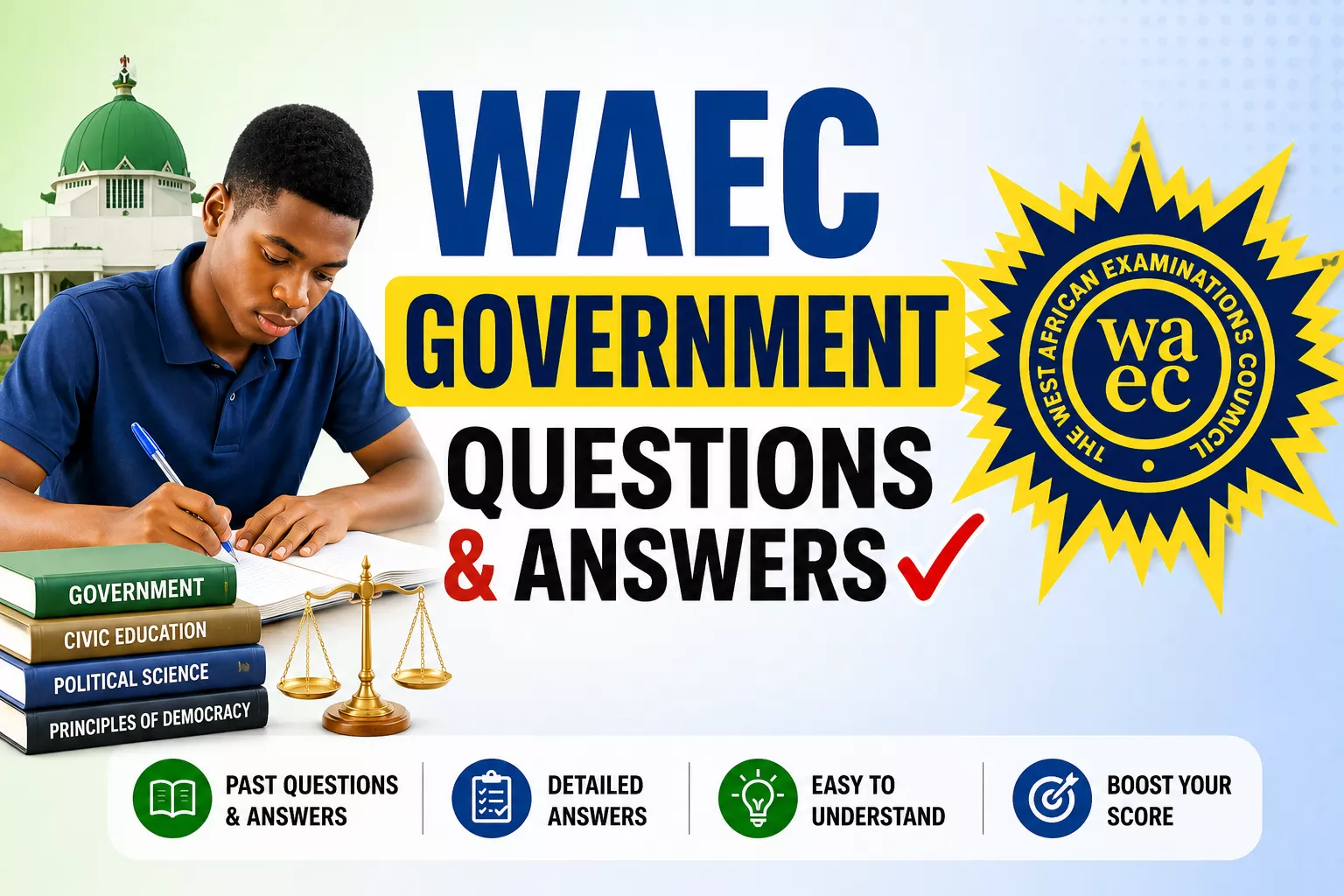WAEC Government 2026 Questions And Answers