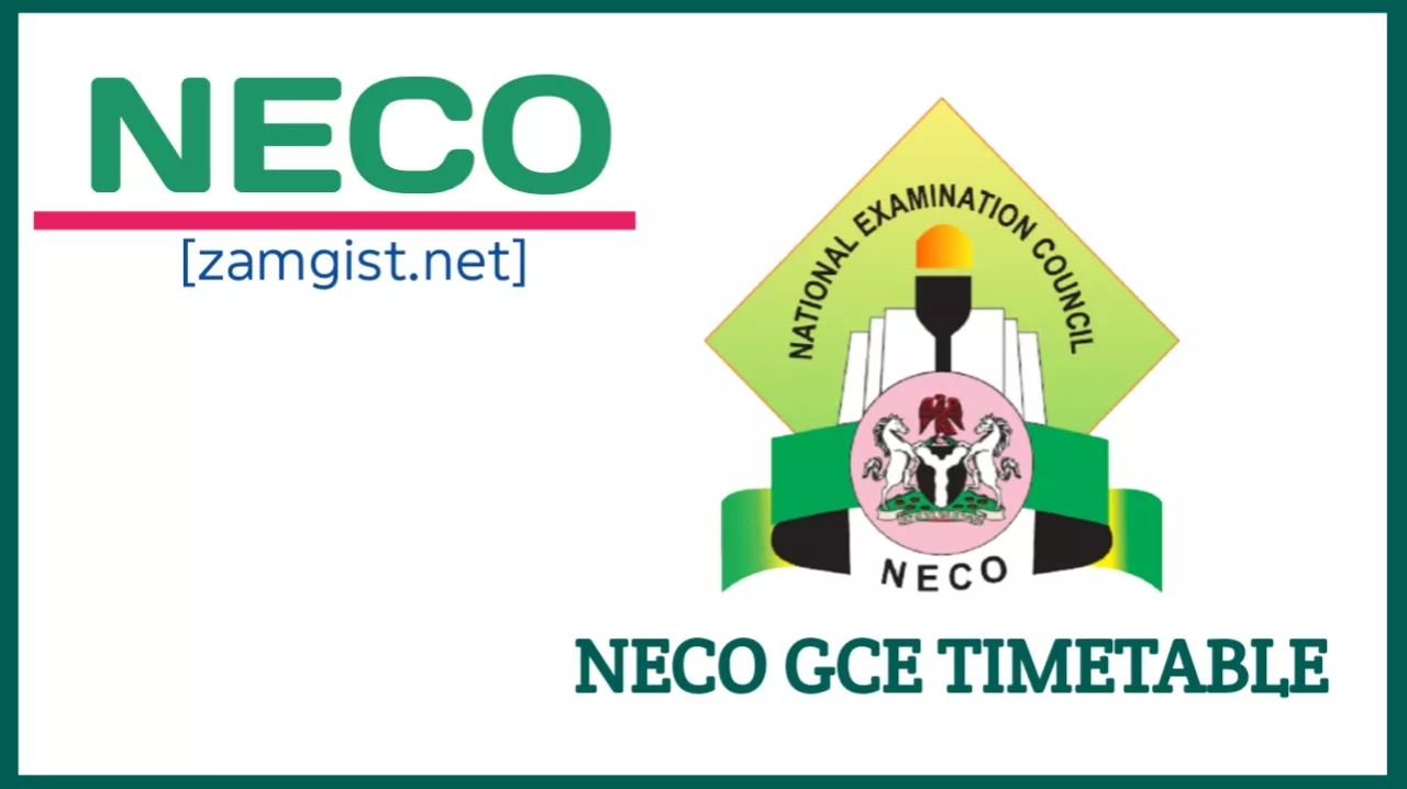 NECO GCE Timetable 2026: SSCE External Exam Date & Schedule