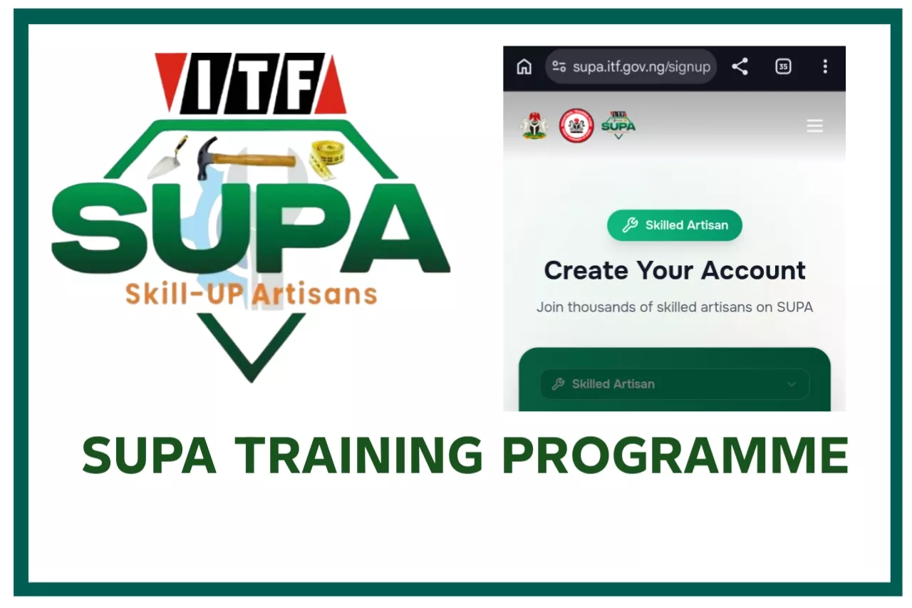 FG Skill-Up Artisans (SUPA) Training Programme 2026